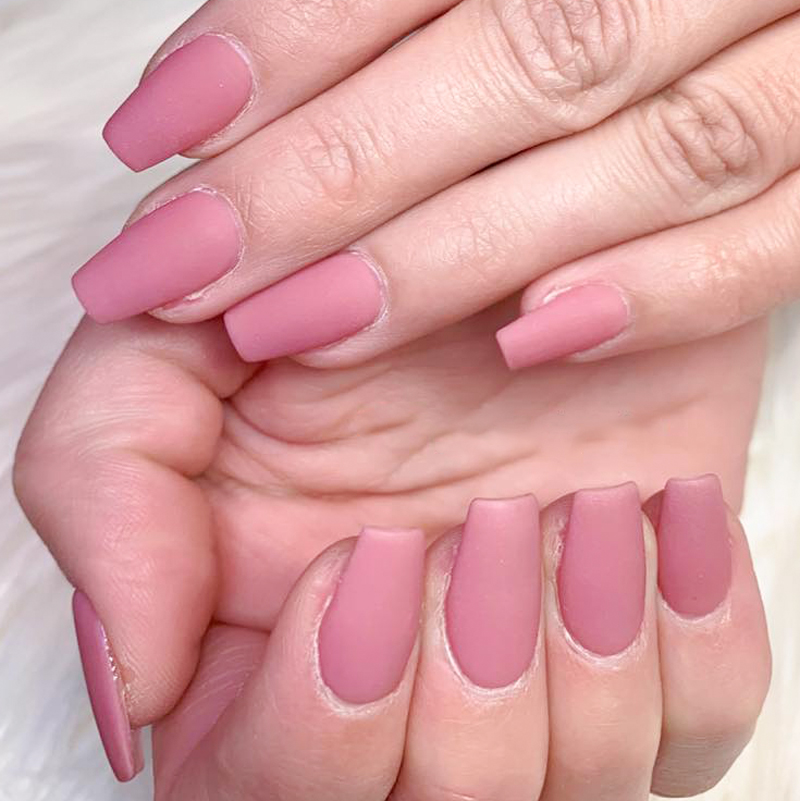 Dipping Pink & White with Tips